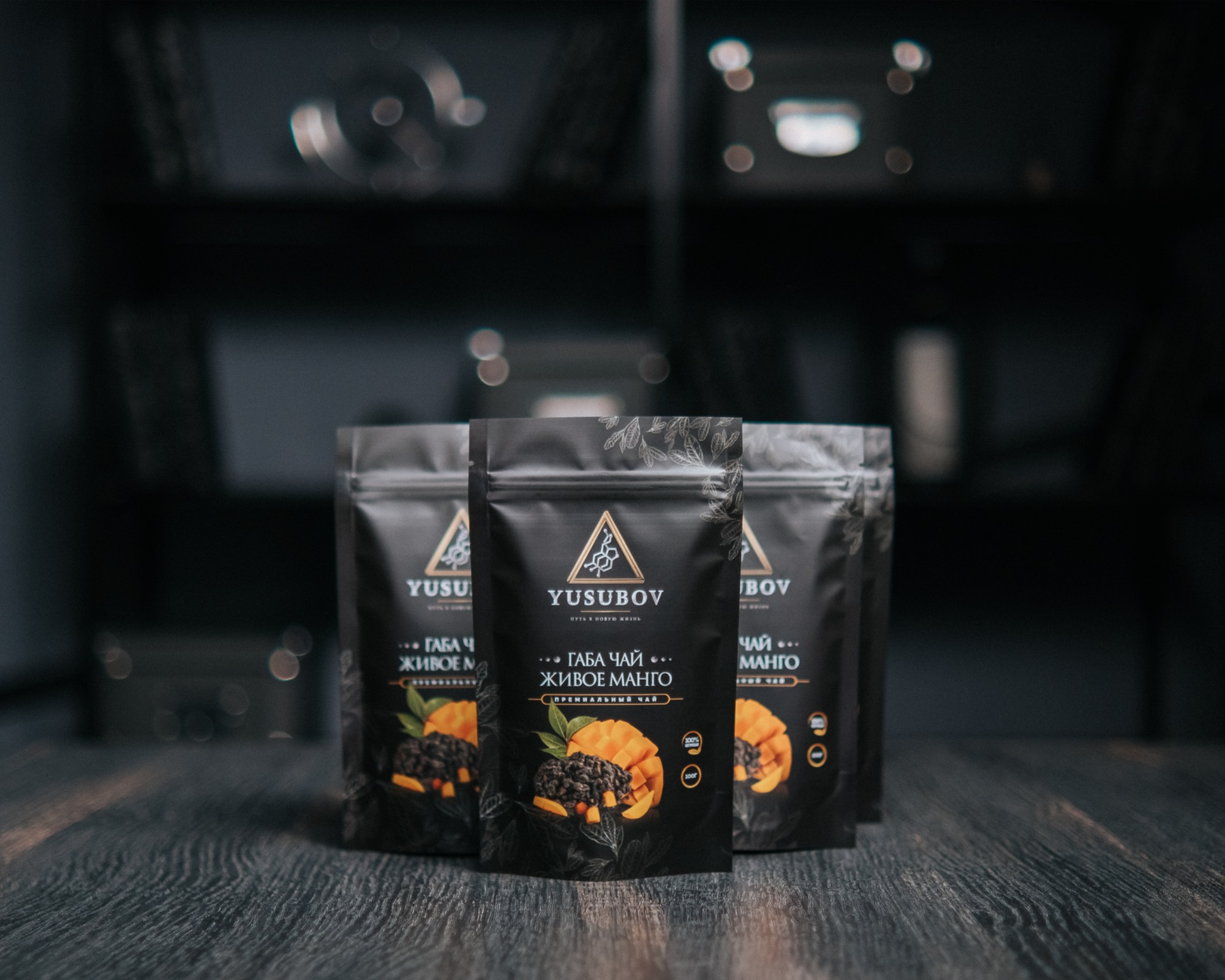 YUSUBOV Mango GABA Oolong — premium tea blend
