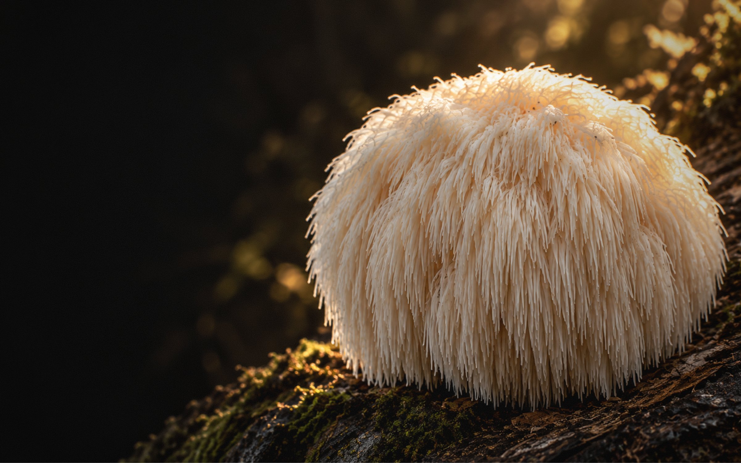 Lion’s Mane — original photograph in expressive lighting